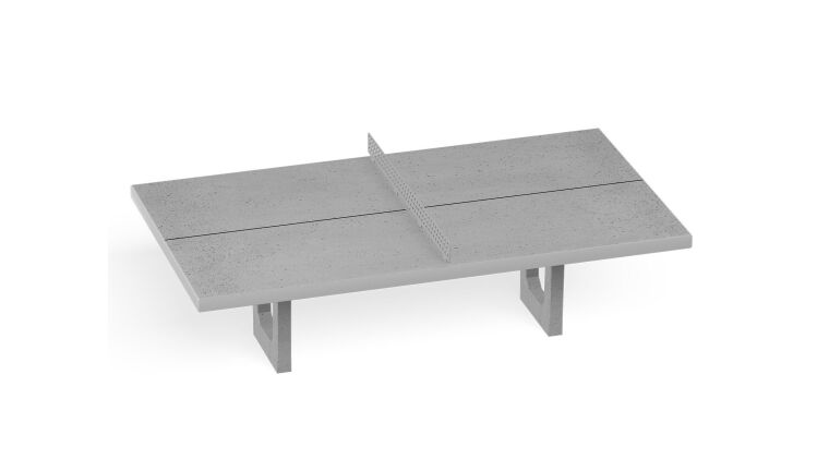 Stationary Ping Pong Table - 4109_2.jpg